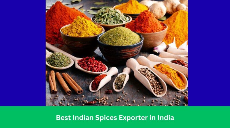 Indian spices exporter from India